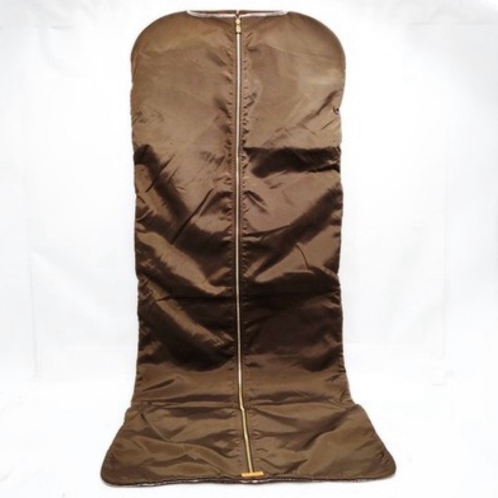 Louis Vuitton Brown Zippered Garment Cover